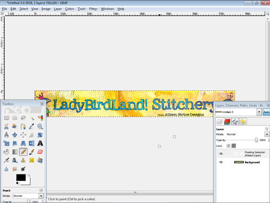 The Gimp Banner Erstellen – Gimp Wasserzeichen erstellen Tutorial – MZOBLY