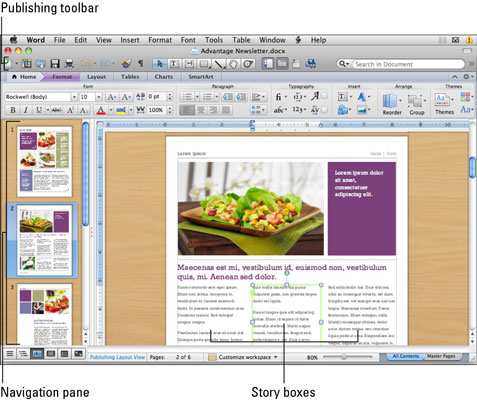 Newspaper Publisher Template from www.dummies.com