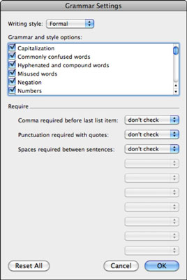 <b>在Mac的Word 2011中选择书写样式！</b>