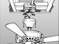 How To Install A Ceiling Fan Dummies