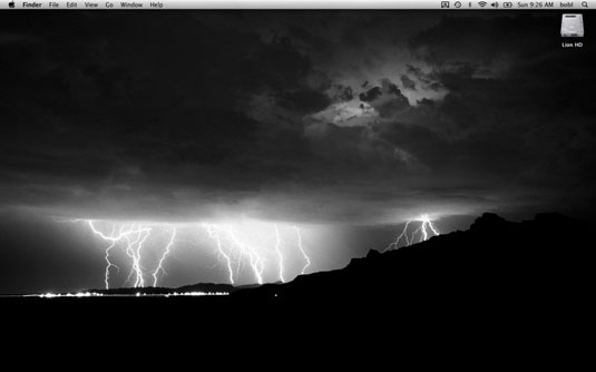 Desktop Wallpaper in Mac OS X Lion
