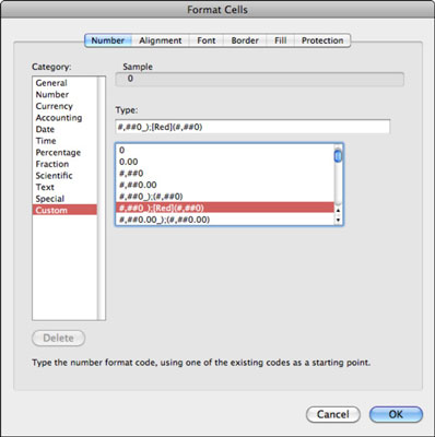 excel for mac, accounting format thousands