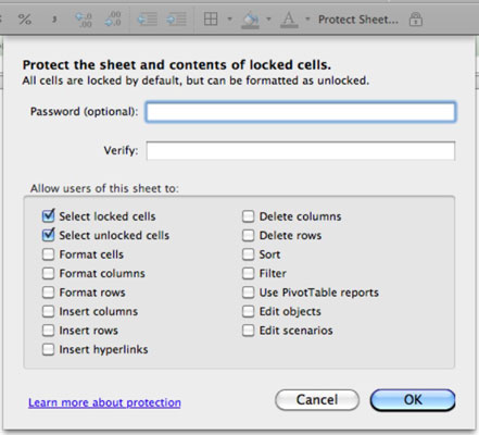 excel how to protect cells from editing