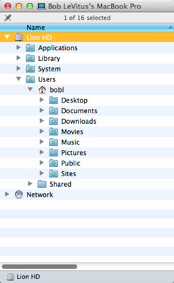 Working With The Computer Folder In Mac Os X Lion Dummies