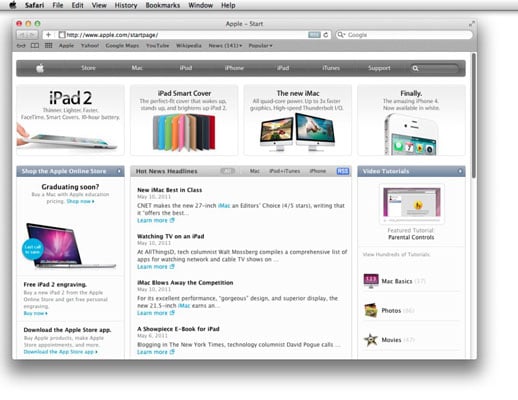 safari for mac os x lion