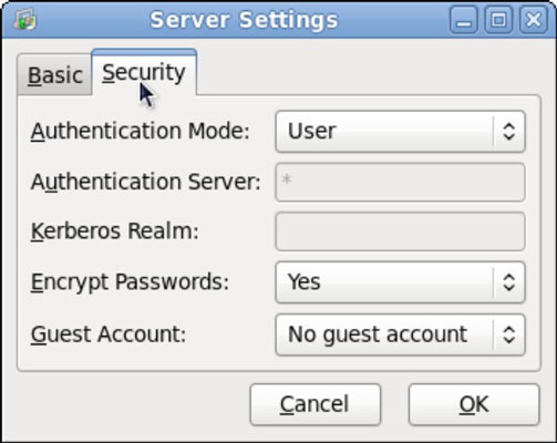 Samba Configuration Settings – Install and Configure Samba Share on ...