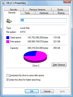 How To Determine Remaining Storage Capacity On A Pc Hard Drive Dummies