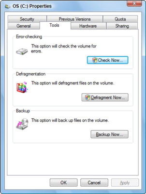 How To Defragment A Hard Drive On A Windows 7 Pc Dummies