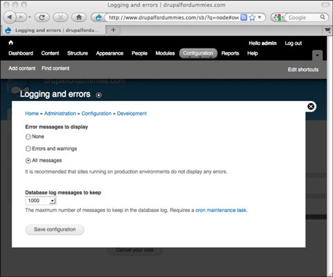Drupal Display Errors – Drupal 8 Inline Form Errors – EVYFHU