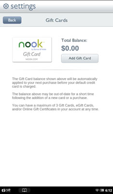 How To Manage Your B N Account On Your Nook Tablet Dummies