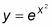 Function with multiple exponentials.