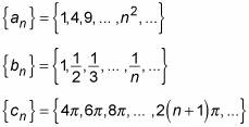 Mathematical sequences including the first few terms plus a rule for finding the nth term