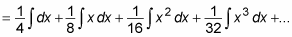 The constant multiple rule allows you to move the coefficients outside of the integrals.