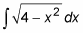 The integrating a function with a term being raised to a power.