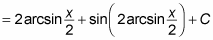The substituted equation.