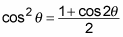 The substitution for an integral