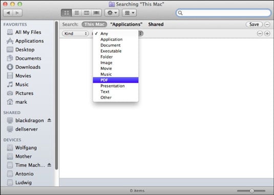 Search For Files On Your Macbook From The Find Dialog Dummies