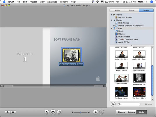 Add Movies To Idvd Projects On Your Macbook Dummies