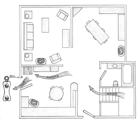 Follow the same path to your puppy’s potty area because consistency breeds understanding. [Cr