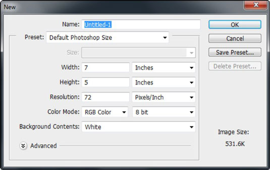 How To Create A New Image In Photoshop Cs6 Dummies