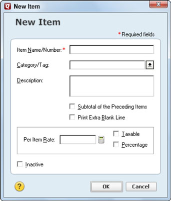 How to Identify Invoice Items in Quicken 2013 - dummies