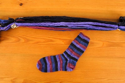 Dye your own yarn – How to dye self-striping yarn at home! – Jo