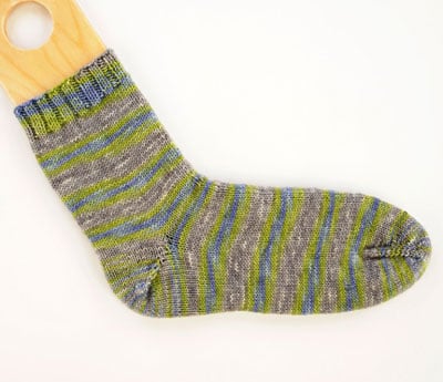 The Basic Toe Up Sock Pattern Dummies