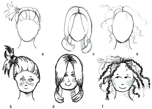 Keys to Drawing Realistic Hair Conquering the Coiffure  Craftsy