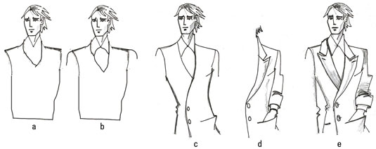 Cool Easy Tuxedo Drawing Sketch - Sarah Sidney Blogs