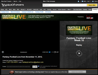 cant login to yahoo fantasy football