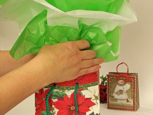 How to Use Tissue Paper in a Gift Bag (and Make It Look Good