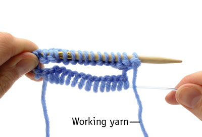 Switch Circular Needle Sizes When Knitting in the Round - PurlsAndPixels