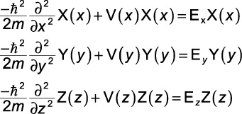 quantum physics equations