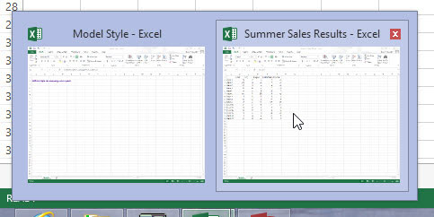 Switch back to the workbook into which you want to copy the saved custom styles.