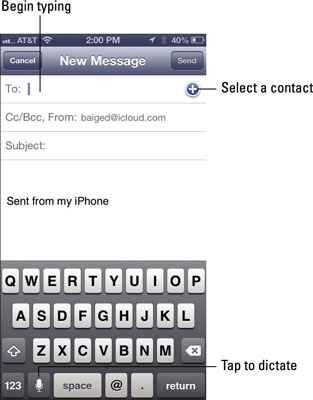 How To Send An All Text Message From Your Iphone Dummies