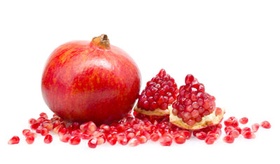 Pomegranates have antioxidant, anticancer, and anti-inflammatory abilities.