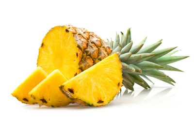 The protein-digesting enzyme in pineapple called <i>bromelain</i> is responsible for all pineapple’s wonderful qualities.