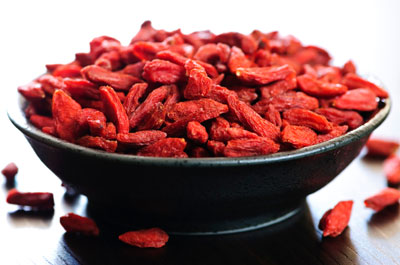 <i>Goji berries</i> are richly immersed in antioxidant power.