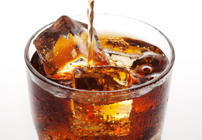 Cola can be a huge belly bloater.