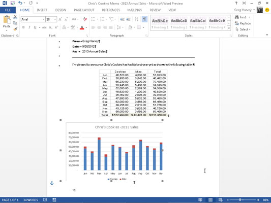 Select the Paste Link option button and Microsoft Excel Chart Object in the list box.