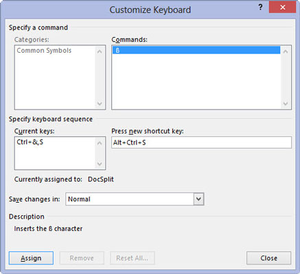 On the keyboard, press a shortcut key combination to see whether or not it’s being used.