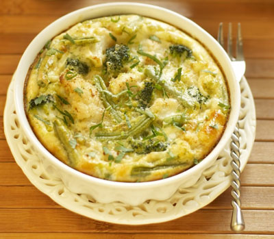Broccoli and Cheese Omelet