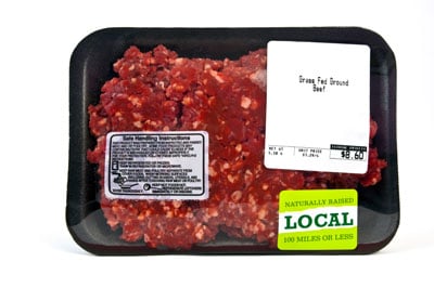 With a few pounds of organic, grass-fed ground beef in the refrigerator, you're only about ten minutes away from a delicious dinner.