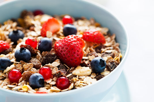 Add fruit to your cereals