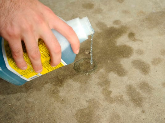 ciccarellidesign: How To Clean Cement Floors