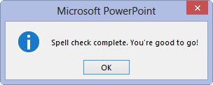 Repeat the last two steps until PowerPoint gives up.