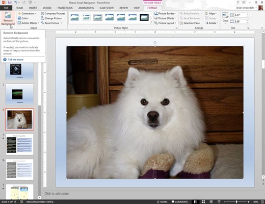 How to Remove Picture Backgrounds in PowerPoint 2013 - dummies