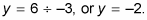 The horizontal asymptote for g(x)