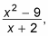 A rational function with a numerator that has a greater degree. 