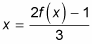 Switching x and y in a function.